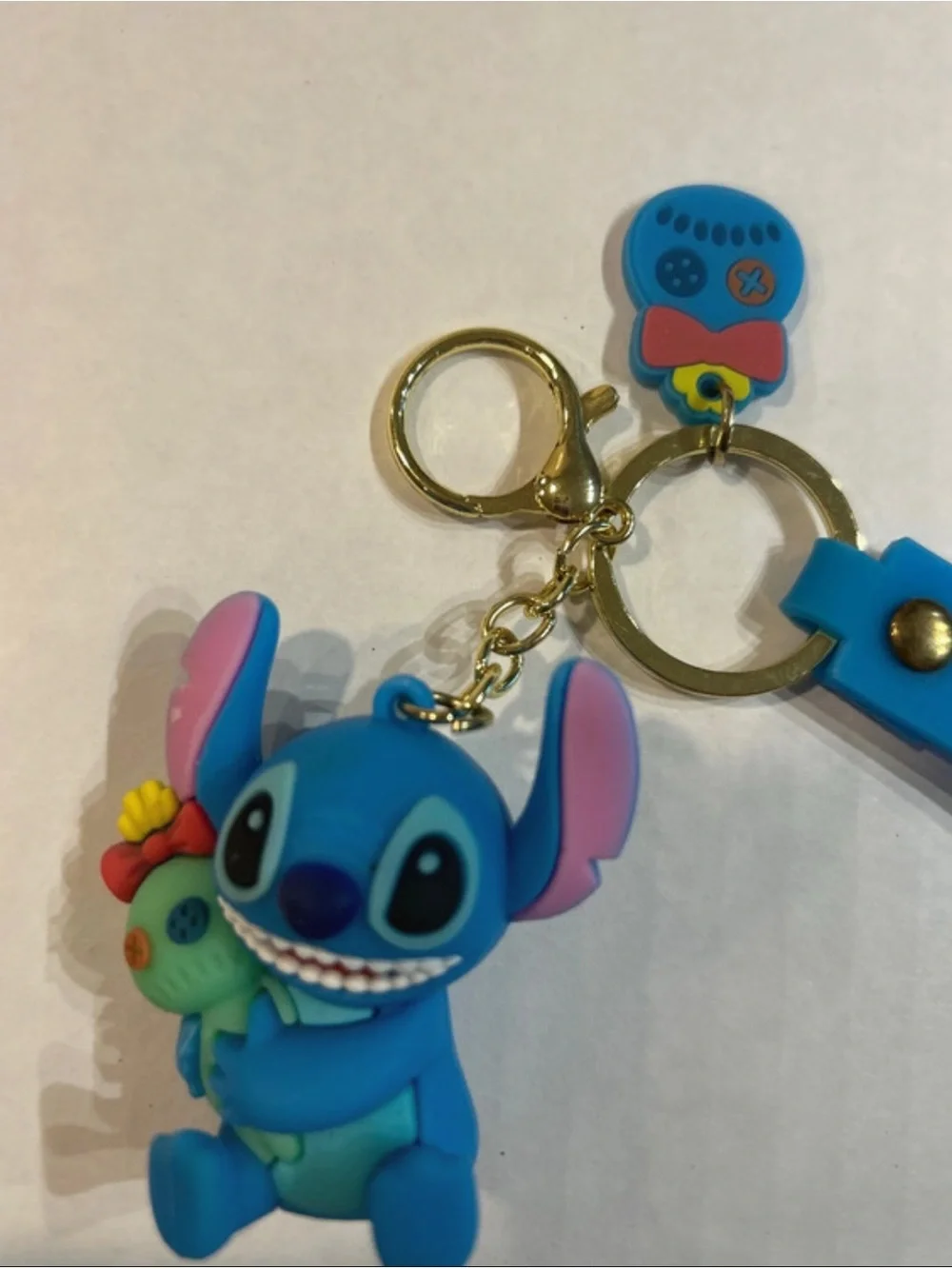Blue Stitch Keychain Toy for Kids
